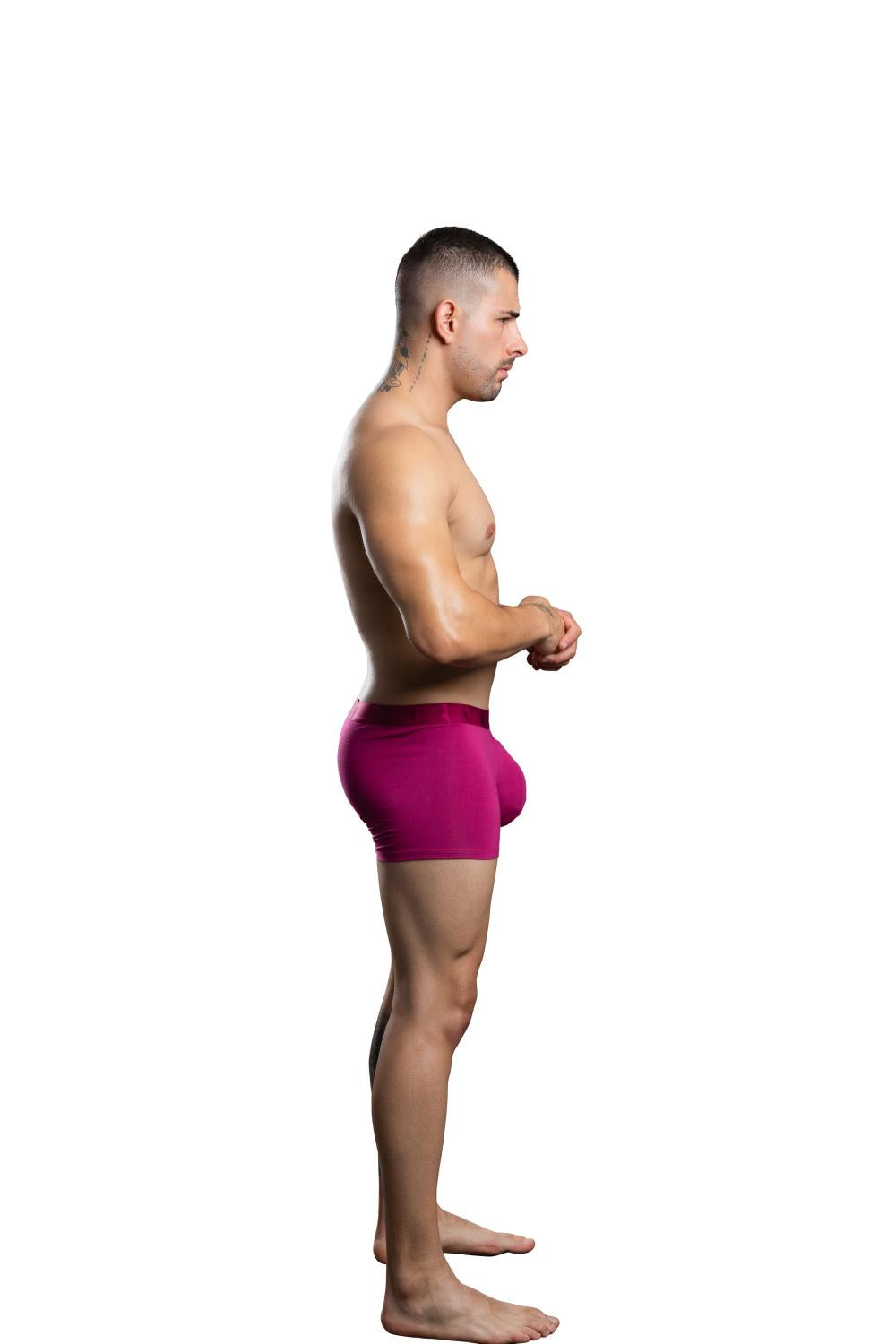 Andrew Christian ALMOST NAKED® Bamboo Boxer Magenta