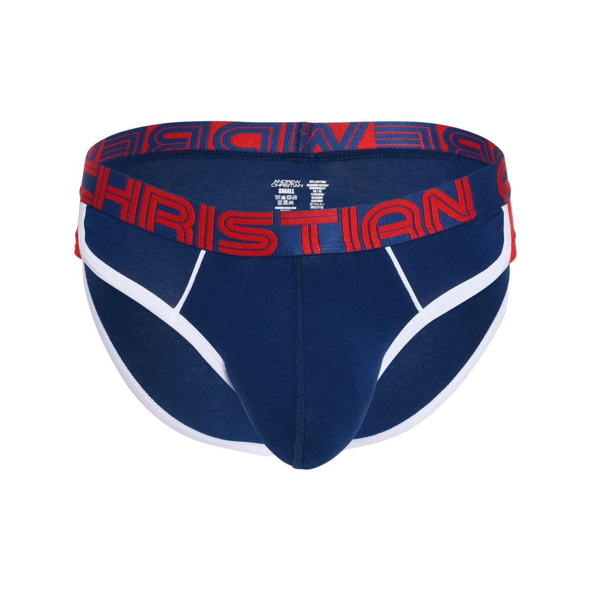 Andrew Christian SHOW-IT® Retro Pop Mesh Brief Navy