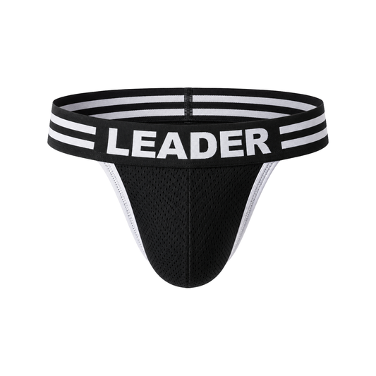 LEADER Loaded Thong Black