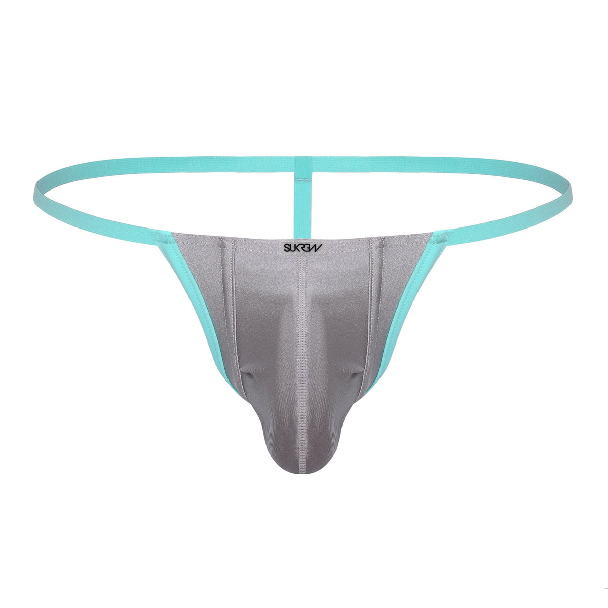 SUKREW G-String Silver Sparkle